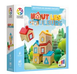 JEU SMART GAMES - HAUT LES COULEURS